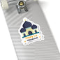 Eid Mubarak Mosque -Cut Stickers - Festive Islamic Decorations for Celebrations