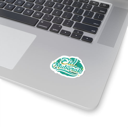 Colourful Eid Mubarak - Cut Stickers - Festive Islamic Decorations for Celebrations